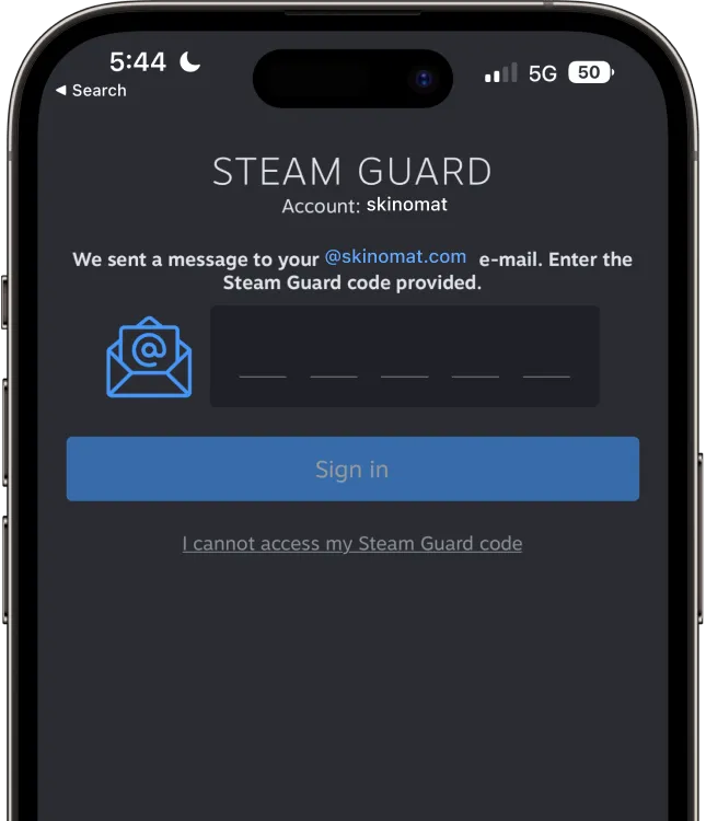 Steam Mobile App: Steam Guard Activation